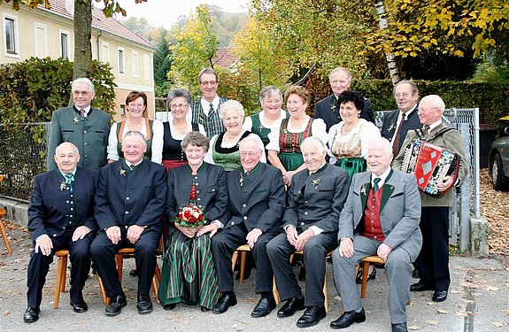 Seniorenbund: "Goldene Hochzeit innerhalb des Seniorenbundes"